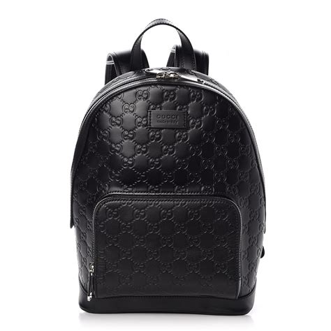 black gucci mini backpack|gucci black small backpack.